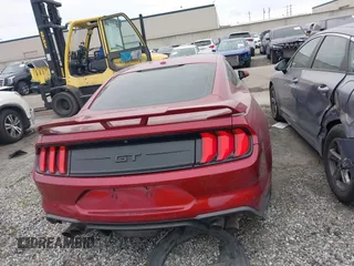 2019 Ford Mustang GT with VIN 1FA6P8CF8K5168730, listed as a IAAI auction lot 41847852 with 42,876 mi miles. Bid and sale history available at carsss.com. Image 17.