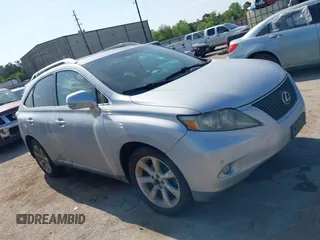 2010 Lexus RX 350 with VIN 2T2ZK1BA5AC031180, listed as a IAAI auction lot 42035307 with 186,005 mi miles. Bid and sale history available at carsss.com. Image 1.