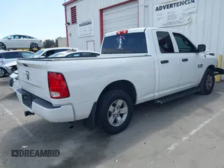 2018 Ram 1500 Tradesman with VIN 1C6RR6FG8JS166266, listed as a IAAI auction lot 42128397 with 76,106 mi miles and . Bid and sale history available at DreamBid. Image 4.