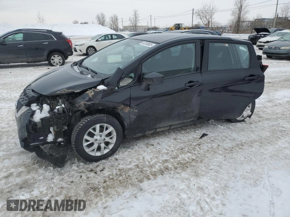 2018 Nissan Note SV with VIN 3N1CE2CP3JL358235, listed as a Copart auction lot 46258805 with 74,797 mi miles and Non Repairable. Bid and sale history available at DreamBid. Image 1.