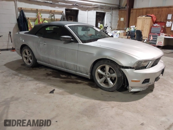 2012 Ford Mustang V6 with VIN 1ZVBP8EM9C5212396, listed as a IAAI auction lot 41398592 with 91,024 mi miles and . Bid and sale history available at carsss.com. Image 1.