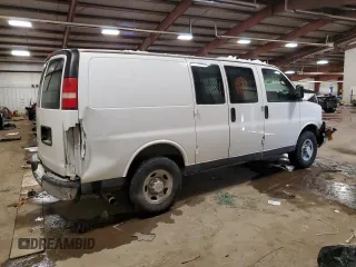 2014 Chevrolet Express Cargo Van with VIN 1GCWGFCA7E1914566, listed as a Copart auction lot 44346645 with 138,632 mi miles and Clean Title. Bid and sale history available at carsss.com. Image 3.