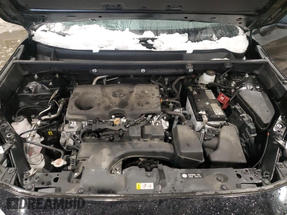 2024 Toyota RAV4 LE with VIN 2T3F1RFV4RC425973, listed as a Copart auction lot 43422345 with 26,682 mi miles and Salvage Title. Bid and sale history available at carsss.com. Image 12.