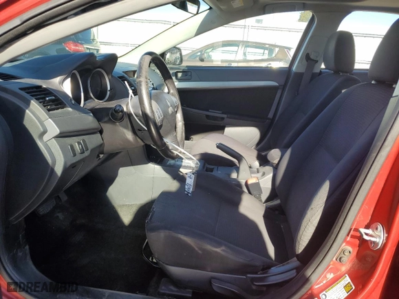 2011 Mitsubishi Lancer ES with VIN JA32U2FU5BU042595, listed as a Copart auction lot 50229105 with 98862 miles and Salvage Title. Bid and sale history available at carsss.com. Image 7.