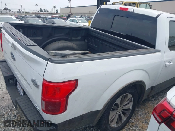 2019 Ford F-150 XL with VIN 1FTEW1C49KFC11657, listed as a IAAI auction lot 42170750 with 91,897 mi miles and . Bid and sale history available at DreamBid. Image 4.