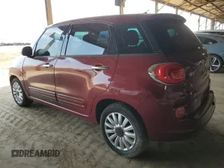 2014 FIAT 500L Easy with VIN ZFBCFABH0EZ021943, listed as a Copart auction lot 65537584 with 111,358 mi miles and Salvage Title. Bid and sale history available at carsss.com. Image 2.