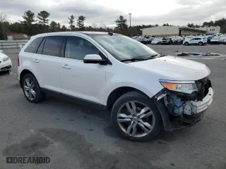 2012 Ford Edge Limited with VIN 2FMDK4KC8CBA39136, listed as a Copart auction lot 52492415 with 180,023 mi miles and Salvage Title. Bid and sale history available at carsss.com. Image 4.