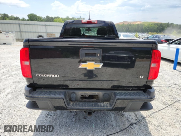 2017 Chevrolet Colorado 2WD LT with VIN 1GCGSCEN0H1244428, listed as a Copart auction lot 62574935 with 69,224 mi miles and Salvage title. Bid and sale history available at DreamBid. Image 6.