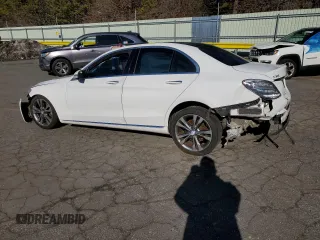 2017 Mercedes-Benz C 300 with VIN 55SWF4KB8HU209903, listed as a Copart auction lot 45295475 with Not Provided miles and Salvage Title. Bid and sale history available at carsss.com. Image 2.