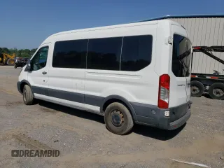2015 Ford Transit XL с VIN 1FDZX2CM0FKA27687, выставлен на аукционе Copart как лот 62647305 с пробегом 71 613 миль миль и Чистый • Clean title. История ставок и продаж доступна на DreamBid. Изображение 2.