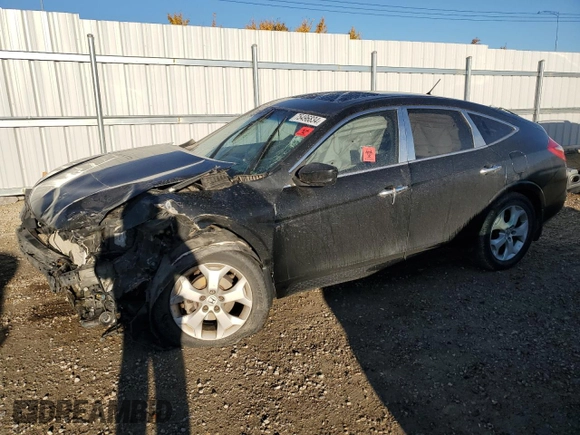 2010 Honda Accord Crosstour EX-L with VIN 5J6TF2H50AL800444, listed as a Copart auction lot 75496834 with Not Provided miles and Salvage Title. Bid and sale history available at carsss.com. Image 1.