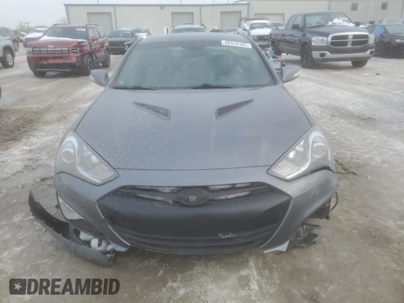 2016 Hyundai Genesis Coupe 3.8L Base with VIN KMHHT6KJ3GU134244, listed as a Copart auction lot 88579165 with 89,056 mi miles and Salvage title. Bid and sale history available at DreamBid. Image 5.
