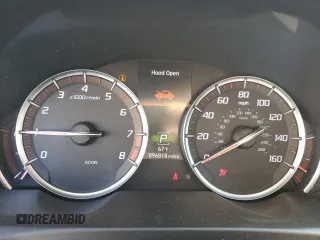 2020 Acura TLX w/A-Spec Pkg with VIN 19UUB1F64LA010723, listed as a Copart auction lot 44362595 with 96,818 mi miles and Salvage Title. Bid and sale history available at carsss.com. Image 9.