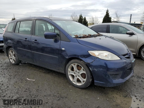 2009 Mazda 5 Sport with VIN JM1CR29L190328567, listed as a Copart auction lot 43810884 with 164,750 mi miles and Clean Title. Bid and sale history available at DreamBid. Image 4.