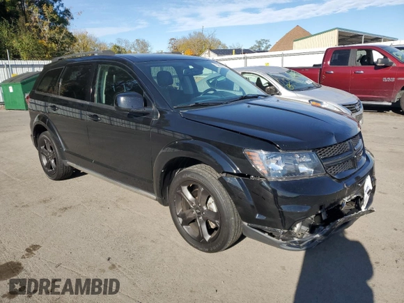 2019 Dodge Journey Crossroad z VIN 3C4PDDGG9KT861907, wystawiony jako Copart lot #75614314 z przebiegiem 83 639 mil mil oraz Szkoda całkowita • Salvage title. Historia ofert i sprzedaży dostępna na DreamBid. Obrazek 4.