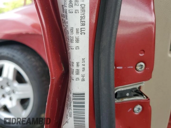 2009 Dodge Caliber SXT z VIN 1B3HB48A29D156808, wystawiony jako Copart lot #52732095 z przebiegiem 99 613 mil mil oraz Szkoda całkowita • Salvage title. Historia ofert i sprzedaży dostępna na DreamBid. Obrazek 13.