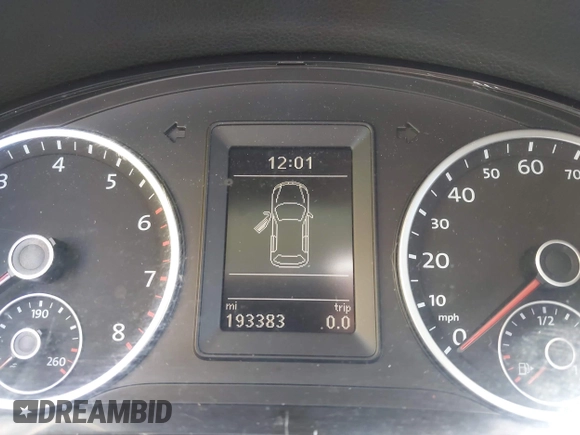 2013 Volkswagen Tiguan SE with VIN WVGAV7AXXDW542019, listed as a IAAI auction lot 42482696 with 193,383 mi miles and . Bid and sale history available at DreamBid. Image 7.