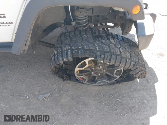 2014 Jeep Wrangler Unlimited Sport with VIN 1C4BJWDG1EL121190, listed as a IAAI auction lot 41913348 with 162,066 mi miles and . Bid and sale history available at DreamBid. Image 6.