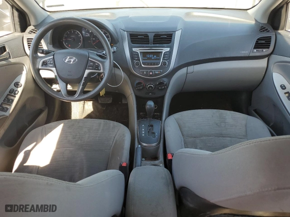 2017 Hyundai Accent SE with VIN KMHCT4AE6HU357267, listed as a Copart auction lot 46833455 with 129,870 mi miles and Salvage Title. Bid and sale history available at carsss.com. Image 8.