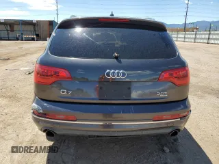 2014 Audi Q7 Premium Plus with VIN WA1LGAFEXED016105, listed as a Copart auction lot 64299575 with 122,448 mi miles and Clean title. Bid and sale history available at DreamBid. Image 6.