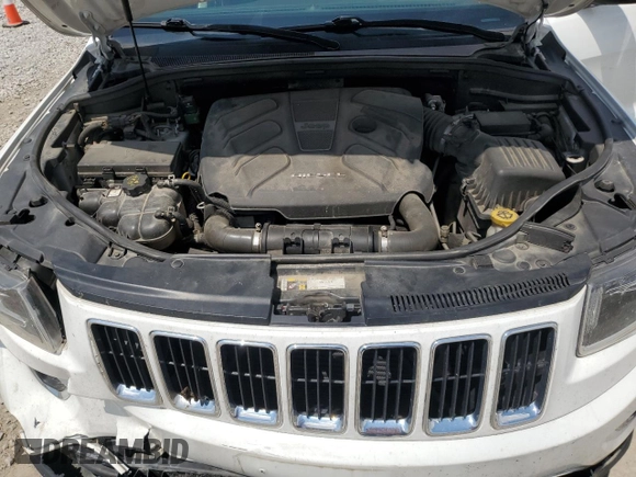 2016 Jeep Grand Cherokee Limited with VIN 1C4RJFBM1GC332741, listed as a Copart auction lot 63408575 with 181,504 mi miles and Salvage title. Bid and sale history available at DreamBid. Image 12.