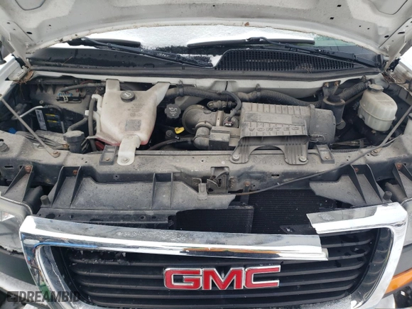 2009 GMC Savana Cargo Van with VIN 1GTGG25C391166769, listed as a Copart auction lot 42091755 with 124,368 mi miles and Clean Title. Bid and sale history available at carsss.com. Image 12.