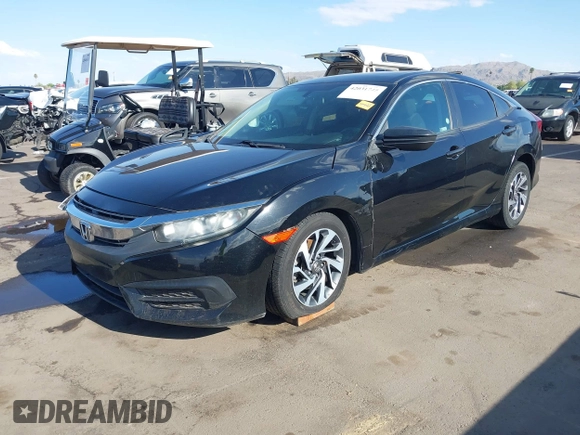 2018 Honda Civic EX with VIN 19XFC2F74JE021802, listed as a IAAI auction lot 42031745 with 102,986 mi miles and . Bid and sale history available at DreamBid. Image 16.