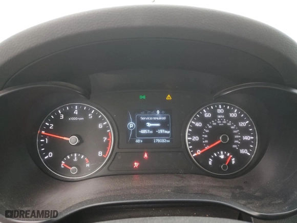 2016 Kia Optima EX with VIN 5XXGU4L39GG078608, listed as a Copart auction lot 43227855 with 178,032 mi miles and Salvage Title. Bid and sale history available at carsss.com. Image 9.