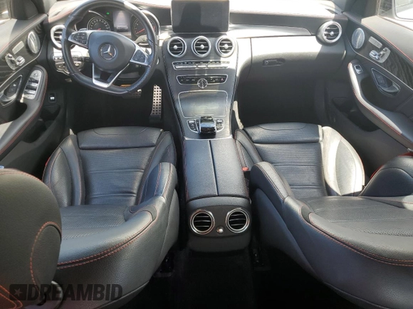 2016 Mercedes-Benz C 450 AMG with VIN 55SWF6EB7GU132835, listed as a Copart auction lot 54078565 with 25,803 mi miles and Clean title. Bid and sale history available at DreamBid. Image 8.