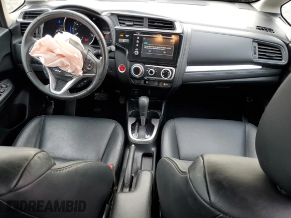 2018 Honda Fit EX-L with VIN 3HGGK5H95JM728938, listed as a Copart auction lot 84739504 with 26,461 mi miles and Salvage title. Bid and sale history available at DreamBid. Image 8.