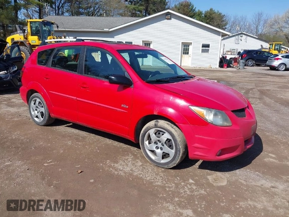 2004 Pontiac Vibe z VIN 5Y2SL62814Z414105, wystawiony jako IAAI lot #41923384 z przebiegiem 203 379 mil mil oraz . Historia ofert i sprzedaży dostępna na DreamBid. Obrazek 1.