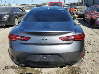 2019 Infiniti Q60 3.0t LUXE with VIN JN1EV7EK8KM230880, listed as a Copart auction lot 47499475 with 38,782 mi miles and Salvage Title. Bid and sale history available at carsss.com. Image 6.