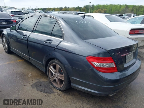 2011 Mercedes-Benz C 300 Sport with VIN WDDGF5EB1BR135383, listed as a IAAI auction lot 41900574 with 169,757 mi miles and . Bid and sale history available at DreamBid. Image 3.