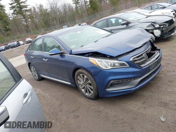 2016 Hyundai Sonata Sport with VIN 5NPE34AF1GH325597, listed as a IAAI auction lot 41996753 with 139,616 mi miles and . Bid and sale history available at DreamBid. Image 1.
