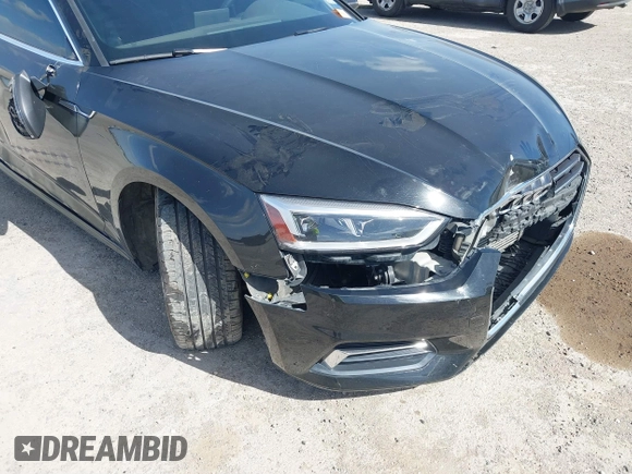 2019 Audi A5 Sportback Premium with VIN WAUANCF51KA061345, listed as a IAAI auction lot 41841741 with 84,732 mi miles. Bid and sale history available at carsss.com. Image 6.
