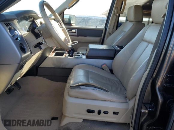 2008 Ford Expedition Eddie Bauer with VIN 1FMFU17528LA46165, listed as a Copart auction lot 47207275 with 235,284 mi miles and Salvage title. Bid and sale history available at DreamBid. Image 7.