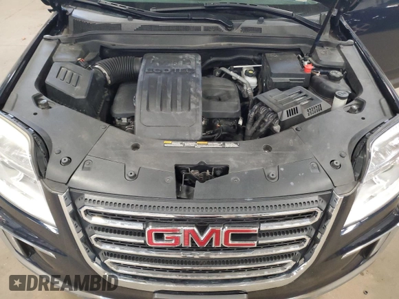 2017 GMC Terrain SLT with VIN 2GKFLUEK1H6277847, listed as a Copart auction lot 53280505 with 99,874 mi miles and Salvage Title. Bid and sale history available at carsss.com. Image 13.