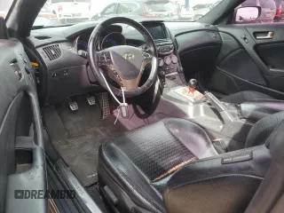 2013 Hyundai Genesis Coupe R-Spec with VIN KMHHU6KJXDU100309, listed as a Copart auction lot 49429355 with 163,605 mi miles and Salvage title. Bid and sale history available at DreamBid. Image 8.