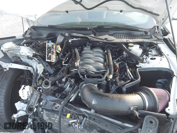 2019 Ford Mustang GT with VIN 1FA6P8CF7K5191254, listed as a IAAI auction lot 41883535 with 46,504 mi miles. Bid and sale history available at carsss.com. Image 10.