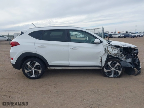 2017 Hyundai Tucson Value with VIN KM8J33A22HU493631, listed as a IAAI auction lot 41546380 with 1 mi miles. Bid and sale history available at carsss.com. Image 12.