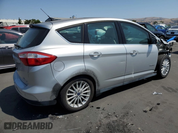 2014 Ford C-Max SEL z VIN 1FADP5BU6EL503456, wystawiony jako Copart lot #59968465 z przebiegiem 135 385 mil mil oraz Czysty tytuł • Clean title. Historia ofert i sprzedaży dostępna na DreamBid. Obrazek 3.