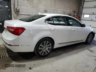 2015 Kia Cadenza Premium with VIN KNALN4D78F5197330, listed as a Copart auction lot 65936324 with 62,236 mi miles and Salvage Title. Bid and sale history available at carsss.com. Image 3.