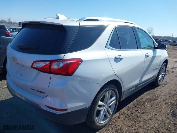 2018 Chevrolet Equinox Premier with VIN 2GNAXVEV7J6170339, listed as a IAAI auction lot 41725248 with 129,890 mi miles. Bid and sale history available at carsss.com. Image 4.