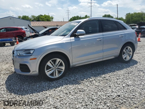 2017 Audi Q3 Premium z VIN WA1ECCFS8HR012695, wystawiony jako Copart lot #56799415 z przebiegiem 182 515 mil mil oraz Czysty tytuł • Clean title. Historia ofert i sprzedaży dostępna na DreamBid. Obrazek 1.