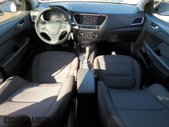 2019 Hyundai Accent SE with VIN 3KPC24A35KE055335, listed as a Copart auction lot 40166514 with 104,083 mi miles. Bid and sale history available at carsss.com. Image 8.