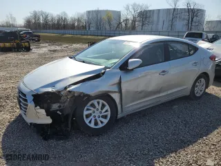2018 Hyundai Elantra SE with VIN 5NPD74LF7JH263997, listed as a Copart auction lot 53956585 with 50,407 mi miles and Salvage Title. Bid and sale history available at carsss.com. Image 1.