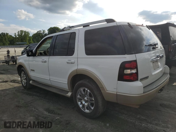 2007 Ford Explorer Eddie Bauer with VIN 1FMEU64E17UB40317, listed as a Copart auction lot 58723225 with 223,809 mi miles and Salvage title. Bid and sale history available at DreamBid. Image 2.