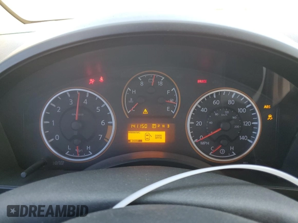 2013 Nissan Titan SL with VIN 1N6AA0ED3DN302739, listed as a Copart auction lot 89081615 with 141,150 mi miles and Salvage Title. Bid and sale history available at carsss.com. Image 9.