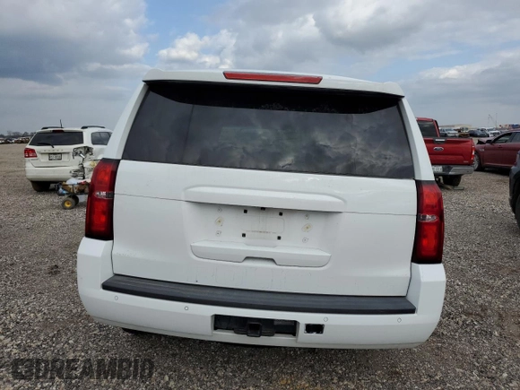 2017 Chevrolet Tahoe Commercial with VIN 1GNLCDEC6HR213726, listed as a Copart auction lot 43453425 with 137,168 mi miles and Salvage title. Bid and sale history available at DreamBid. Image 6.