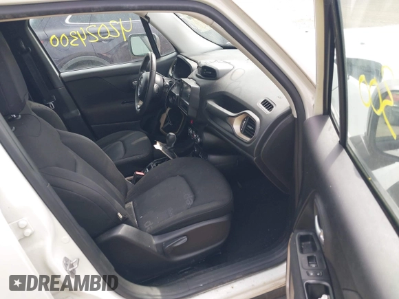 2017 Jeep Renegade Sport with VIN ZACCJBAB4HPG47710, listed as a IAAI auction lot 42024300 with 99,154 mi miles and . Bid and sale history available at carsss.com. Image 5.
